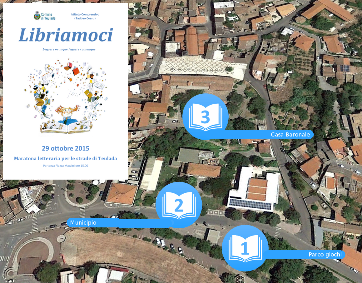 29 ottobre 2015: Libriamoci, maratona letteraria per le strade di Teulada