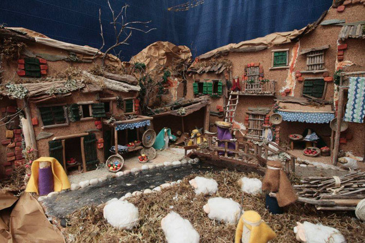 Il presepe dell'istituto 