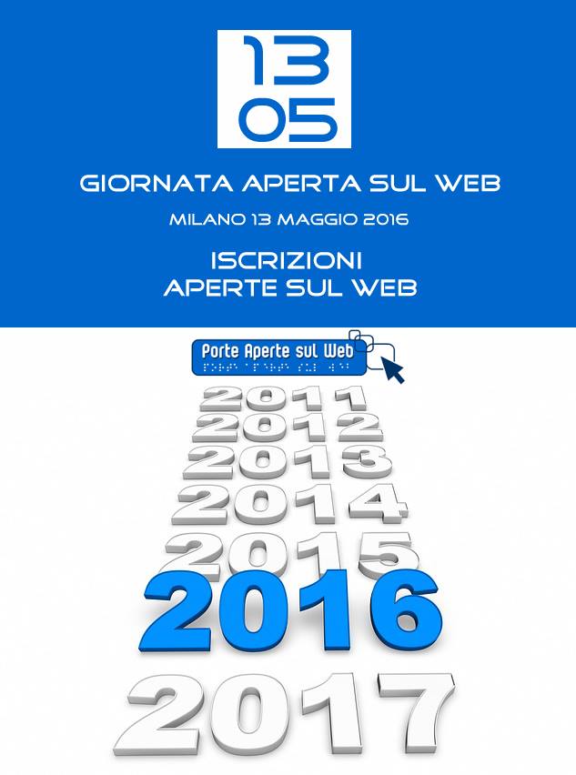 Giornata aperta sul web 2016