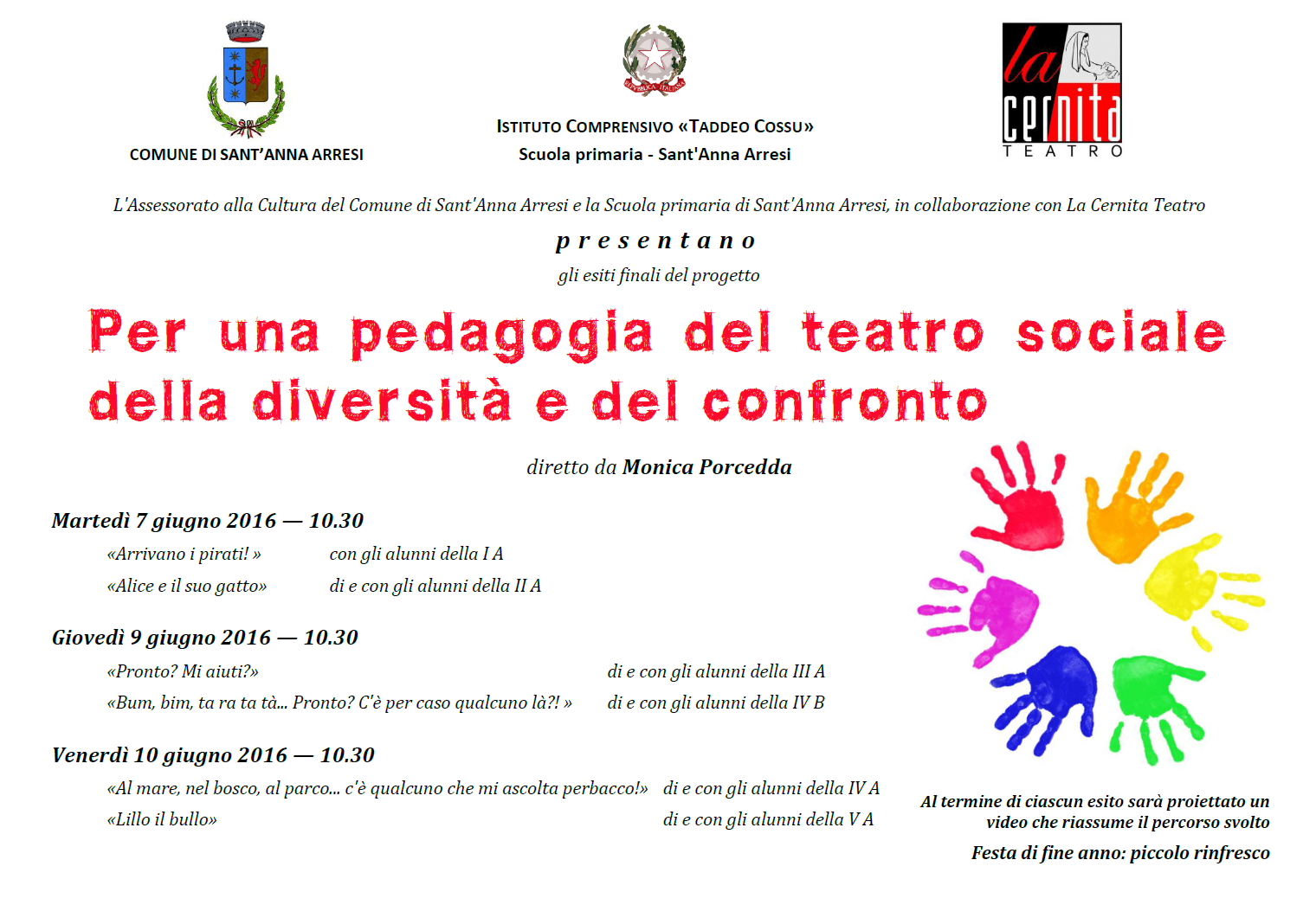 Per una pedagogia del teatro sociale