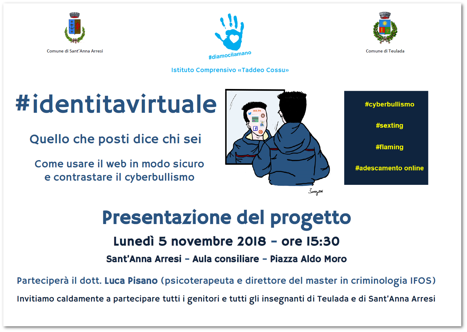 Presentazione del progetto #identitavirtuale